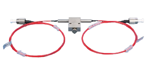 Онлайновый регулируемый оптоволоконный аттенюатор