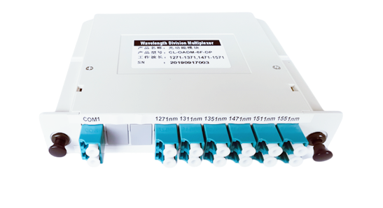 Модуль DWDM в коробке LGX